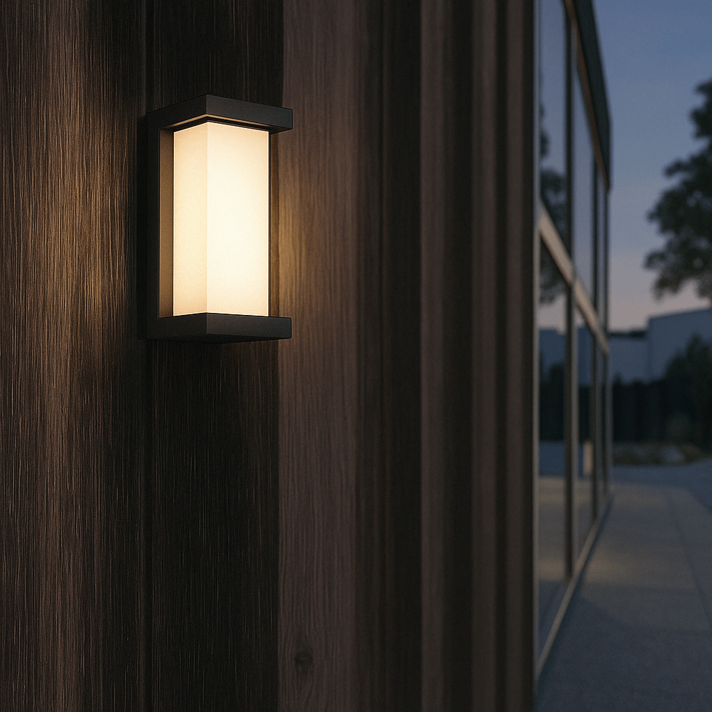 Buitenwandlamp LED met Bewegingssensor Zwart Waterdicht Tuinverlichting Buiten Modern Gevelverlichting | Sulvida