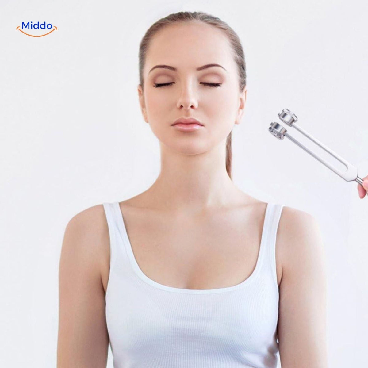 Stemvork 128 Hz voor Ontspanning Vibratietherapie Geluidsheling Meditatie Yoga Stressverlichting Wellness | Sulvida
