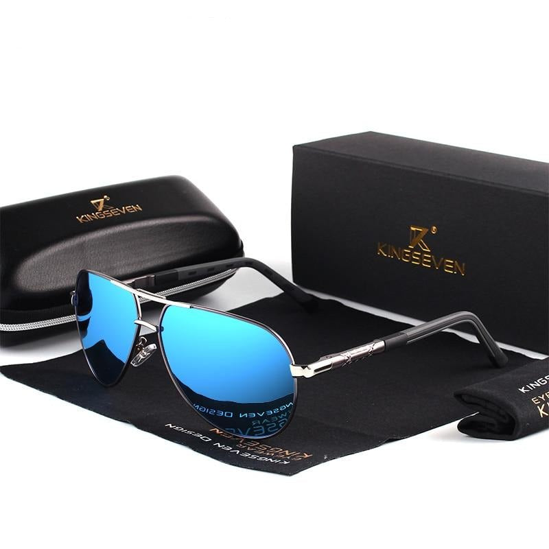 Gepolariseerde Pilotenbril Aluminium Frame Aviator Zonnebril UV400 Bescherming Unisex Heren Dames Rijden Outdoor | Sulvida