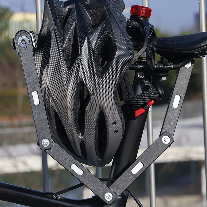 Antivol pliable pour vélo 67-80cm en acier haute résistance avec certification ART, compact et sécurisé pour vélo et vélo électrique | Sulvida
