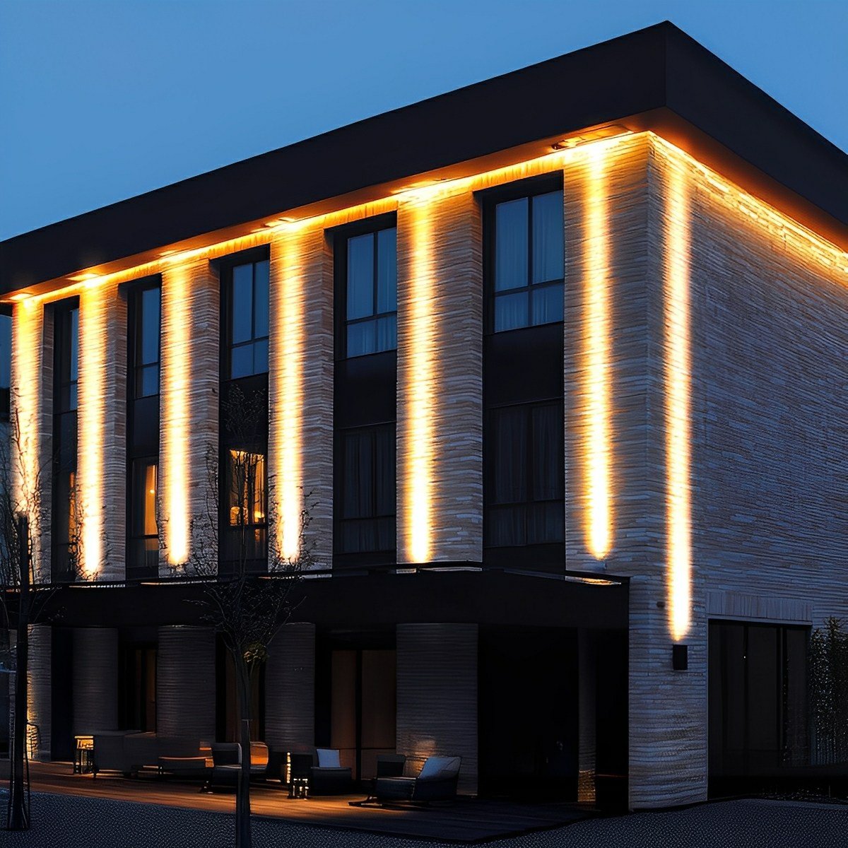 LED Buitenspot Grijs Aluminium Architectuur Gevelverlichting Waterdicht IP67 Instelbaar 3W-80W Tuin Buiten | Sulvida