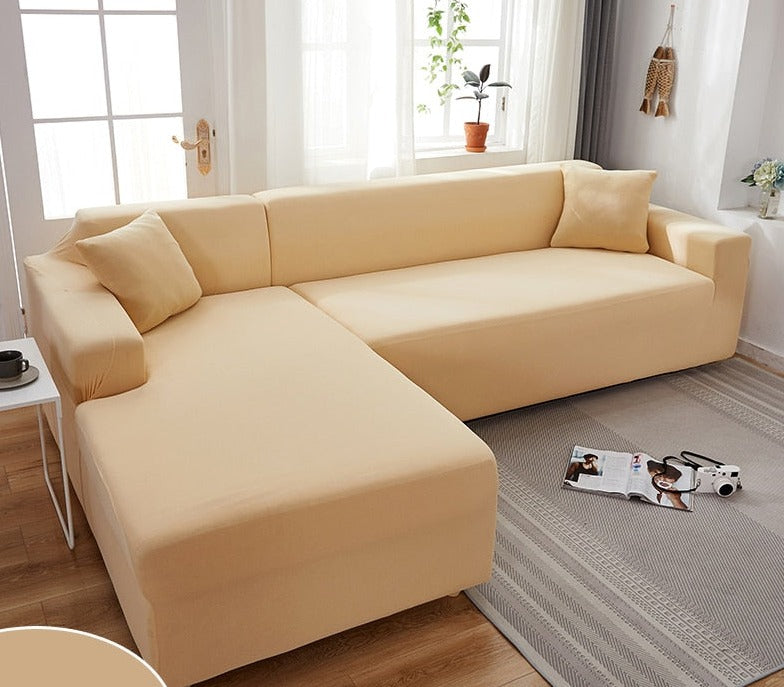 Waterdichte Rekbare Bankhoes Polyester Meubelbeschermer Kindvriendelijk Huisdiervriendelijk Antislip | Sulvida