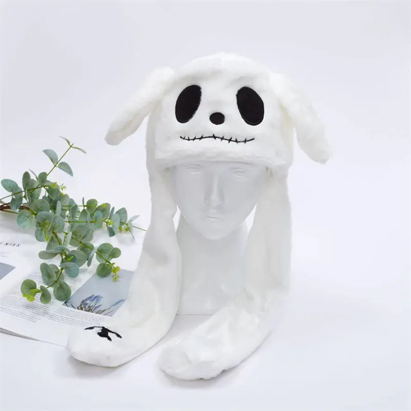 Interactieve Knuffelpet met Bewegende Oren – Pluche Muts Dieren Cosplay Accessoire voor Kinderen & Volwassenen | Sulvida