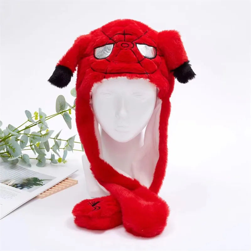 Interactieve Knuffelpet met Bewegende Oren – Pluche Muts Dieren Cosplay Accessoire voor Kinderen & Volwassenen | Sulvida