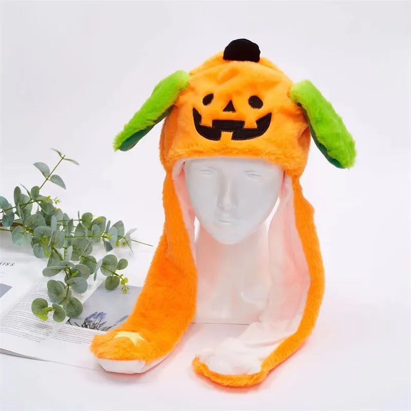 Interactieve Knuffelpet met Bewegende Oren – Pluche Muts Dieren Cosplay Accessoire voor Kinderen & Volwassenen | Sulvida