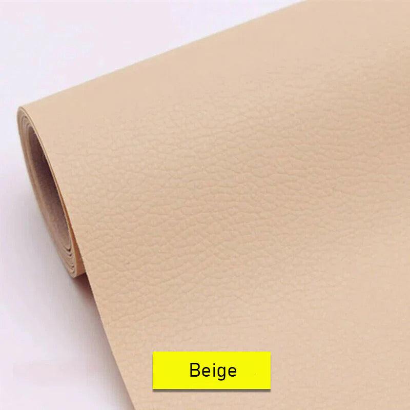 Zelfklevend leren reparatietape voor meubels banken stoelen auto-interieur kunstleer herstelpleister | Sulvida