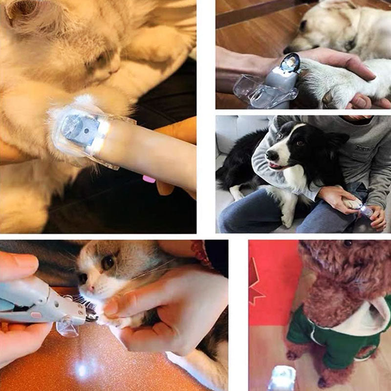 Nagelknipper voor Honden met Veiligheidssensor Anti-Bloeding Ergonomisch Antislip Handvat Professionele Trimmer | Sulvida