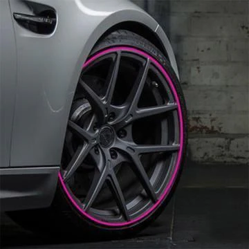Velgrand Beschermstrip 8 Meter Rubber Zelfklevend voor Auto Velgen - Beschermt tegen Schuurschade en Krassen | Sulvida