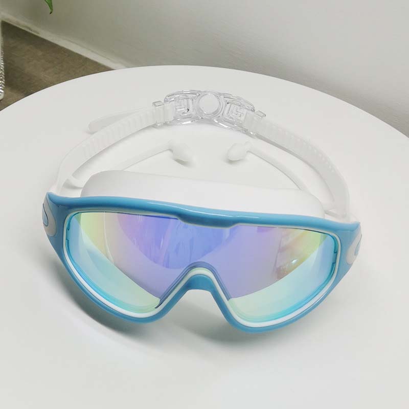 Zwembril Wide View Antifog Zwart Roze Blauw Zilver Volwassenen UV-bescherming Comfortabel Zwemmen Recreatie | Sulvida