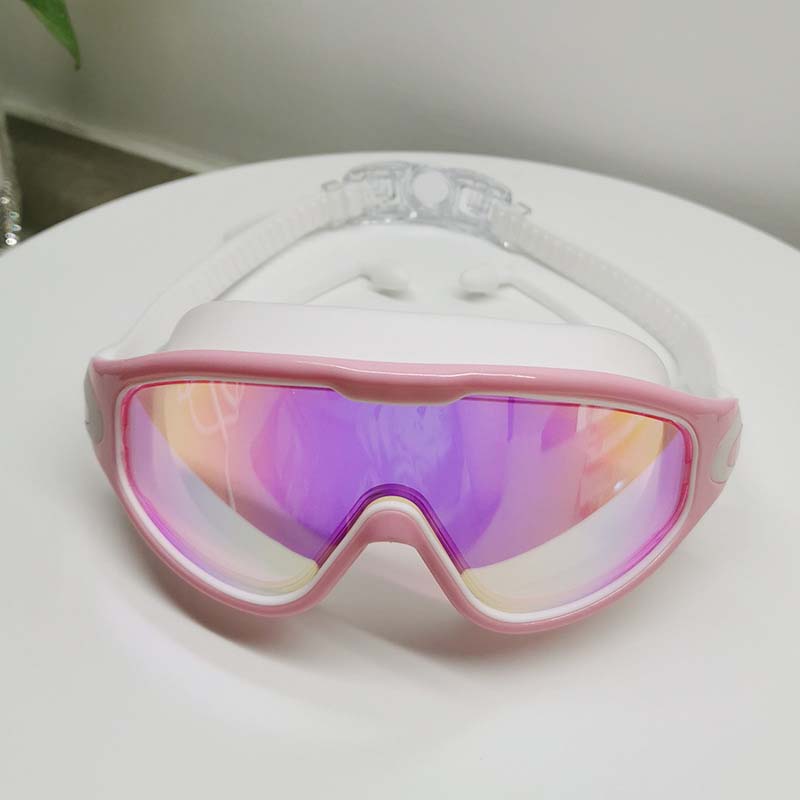 Zwembril Wide View Antifog Zwart Roze Blauw Zilver Volwassenen UV-bescherming Comfortabel Zwemmen Recreatie | Sulvida