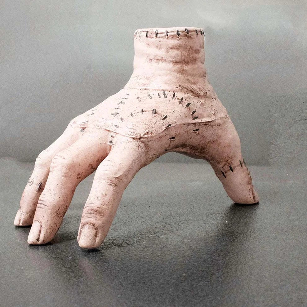 Bewegende Latex Hand Decoratie Halloween Gothic Cosplay Prop Griezelig Realistisch Interieur Accessoire | Sulvida