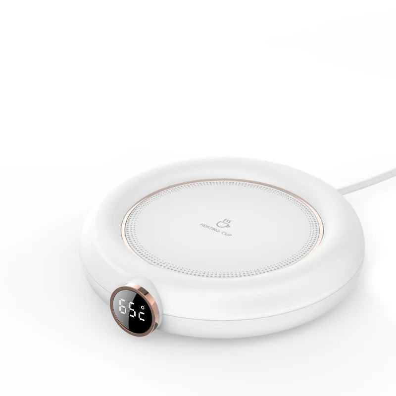 Digitale Beker Warmer met Temperatuurinstelling voor Koffie en Thee Bureau Kantoor Thuis Warmhoudplaat | Sulvida