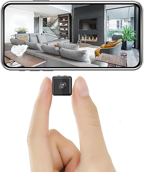 Draadloze 1080P Mini-WiFi-Beveiligingscamera – Bewaking voor Binnen en Buiten met Nachtzicht | Sulvida