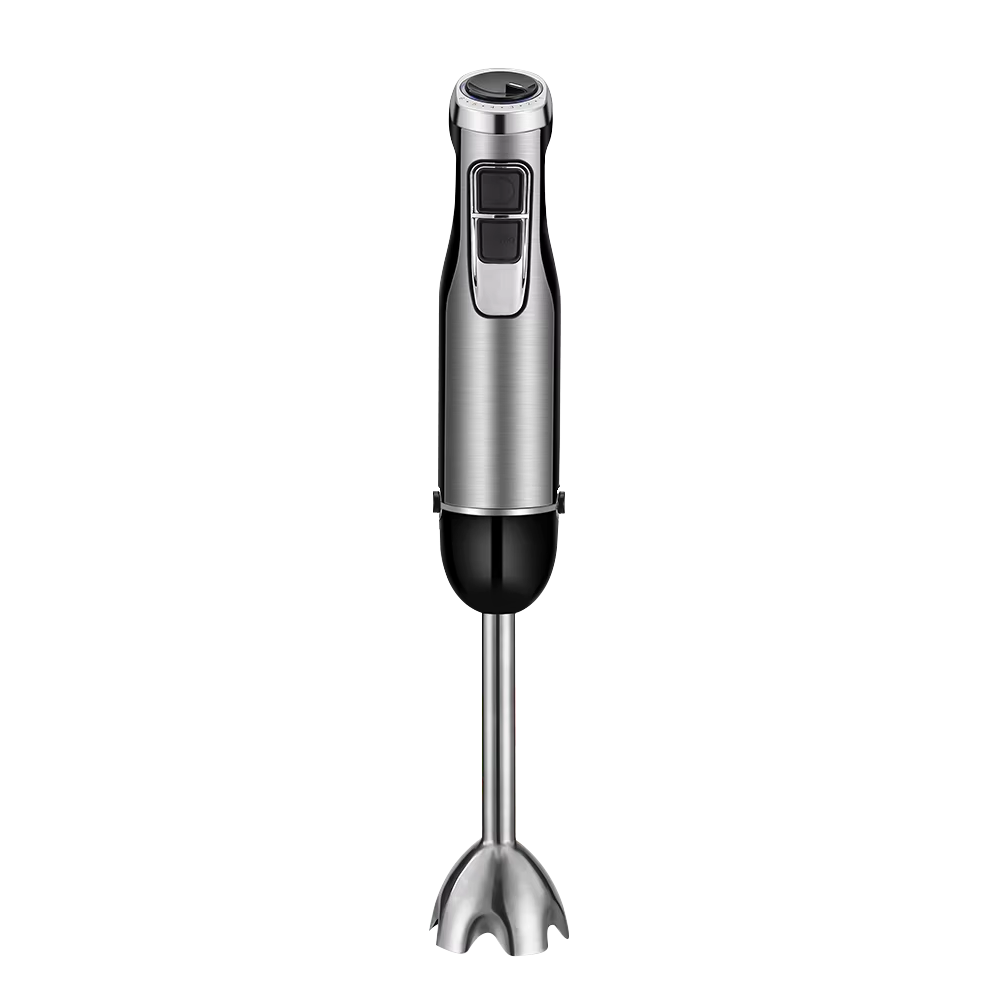 Mixeur plongeant professionnel 1200W, kit 4-en-1 avec blender, hachoir, fouet et gobelet à smoothie, noir, mixeur de cuisine - Sulvida