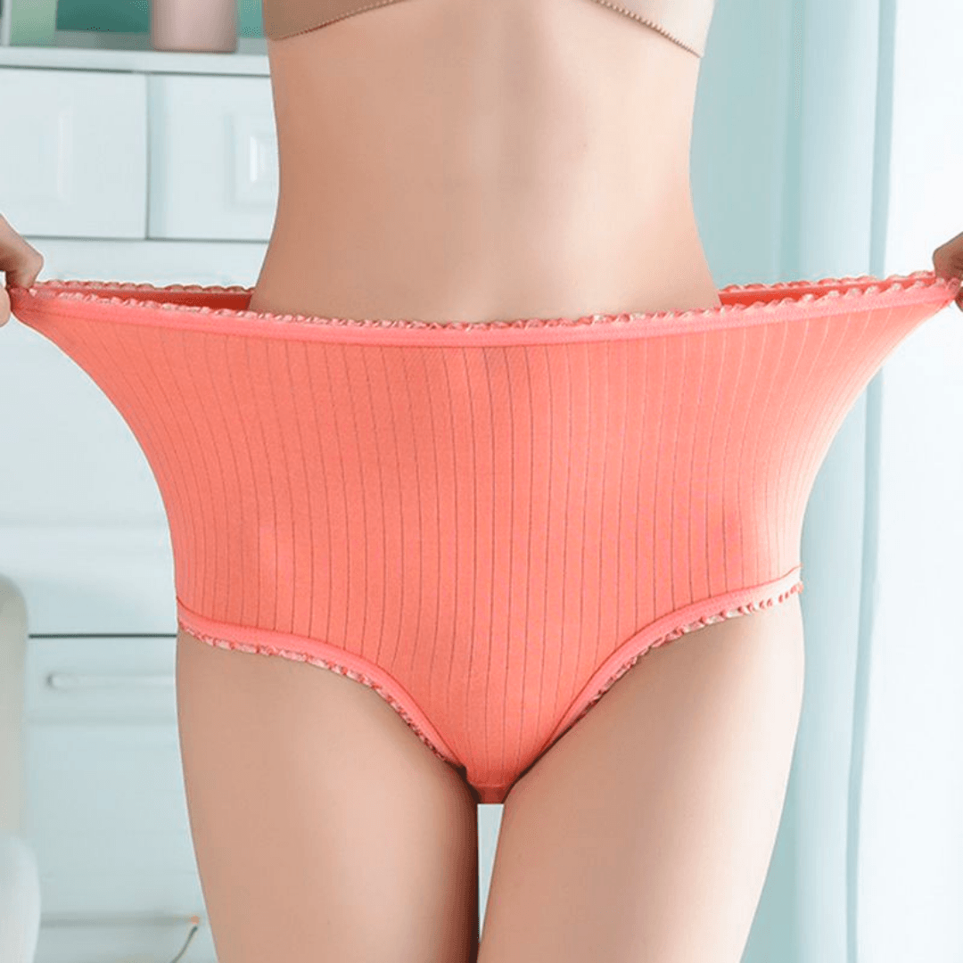 Lekbestendige Damesondergoed Set – Veilig Ademend 3-Pack Katoenmix Slipjes Comfort Menstruatie Incontinentie | Sulvida