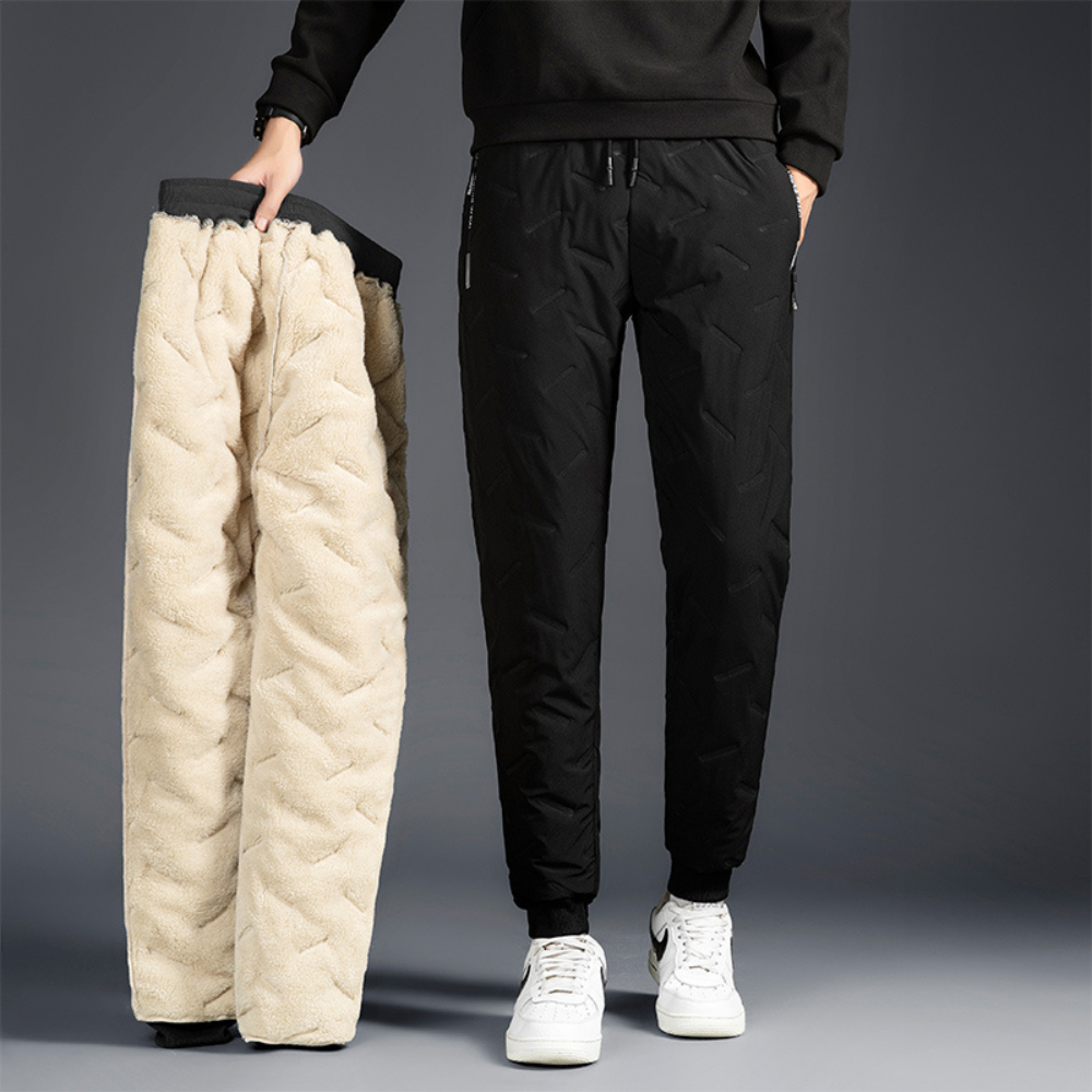 Thermische Winterbroek voor Dames Waterproof Zwart Grijs Warm Outdoorbroek met Rits Zakken Wandelen Skiën | Sulvida