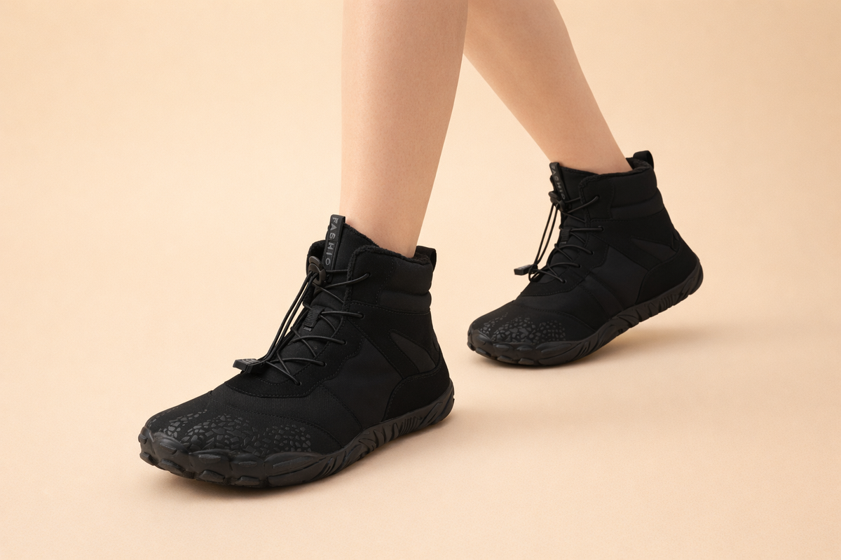 Waterdichte Barefoot Schoenen Dames Minimalistisch Natuurlijke Beweging Wandelschoenen Winter Outdoor | Sulvida