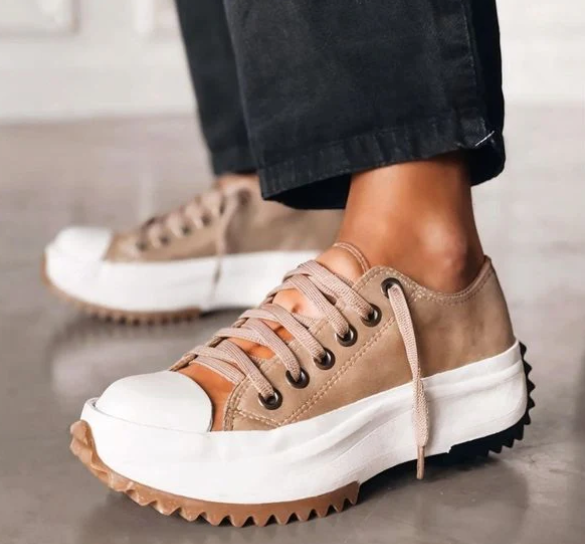Orthopedische damesschoenen met platformzool voor comfort en stijl dagelijks draaggemak elegant design | Sulvida
