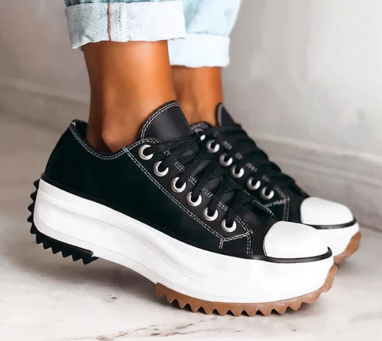 Orthopedische damesschoenen met platformzool voor comfort en stijl dagelijks draaggemak elegant design | Sulvida