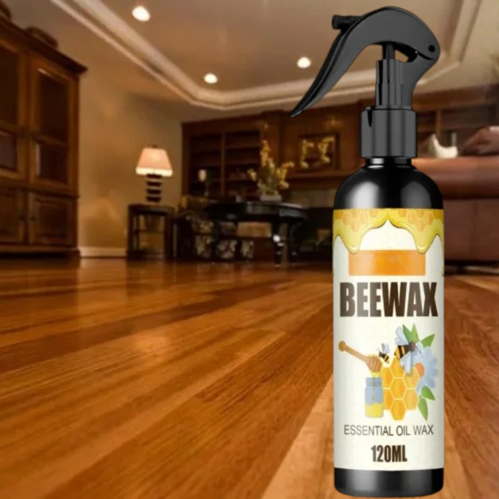 Verzorgingsspray voor Hout en Bamboe met Bijenwas - 120ml Natuurlijke Behandeling voor Meubels en Leer | Sulvida
