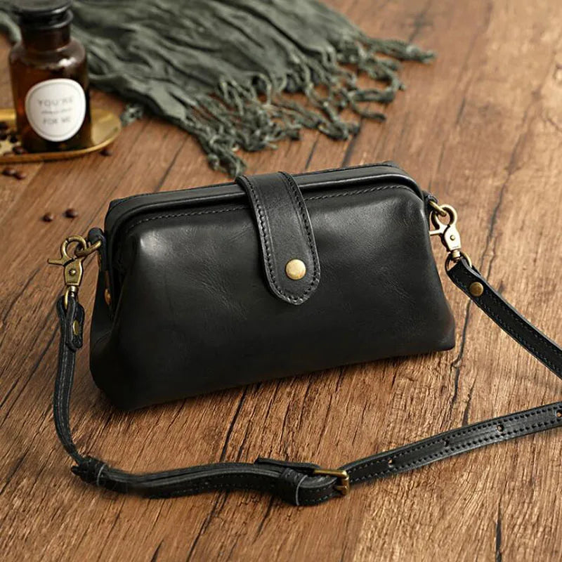 Crossbody-tas Kunstleer Compacte Schoudertas Café Zwart Groen Rood Geel 22×12×6 cm Stijlvolle Draagtas | Sulvida