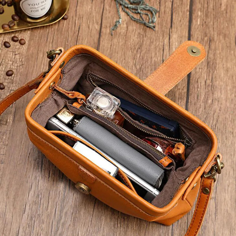 Crossbody-tas Kunstleer Compacte Schoudertas Café Zwart Groen Rood Geel 22×12×6 cm Stijlvolle Draagtas | Sulvida
