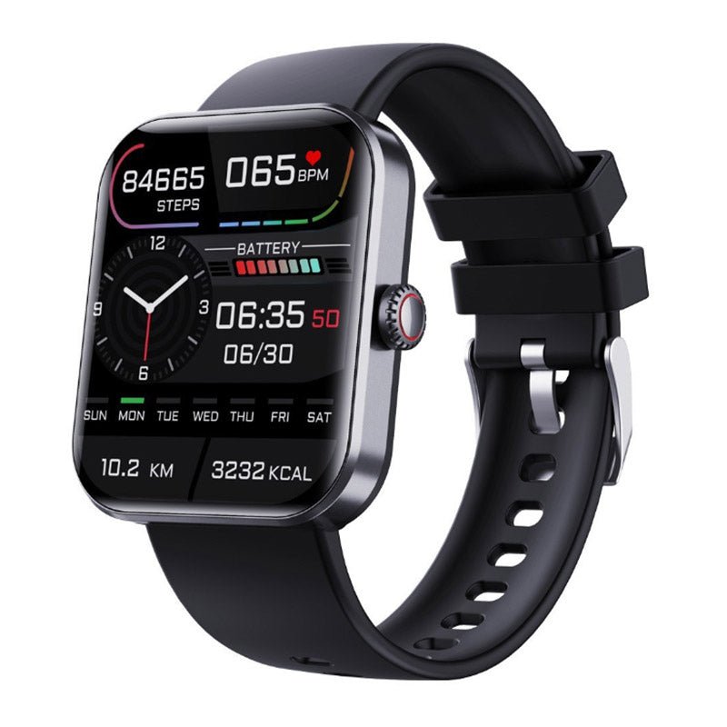 Smartwatch met Bloedsuikermeting Draadloos Hartslagmeter Bloeddruk Zuurstof Gezondheidsmonitor Polshorloge | Sulvida