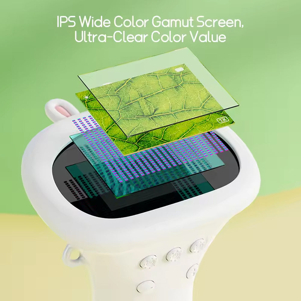 Microscope pour enfants avec grossissement 1000x, USB, numérique, caméra HD 2MP, pour découvrir les sciences de manière éducative | Sulvida