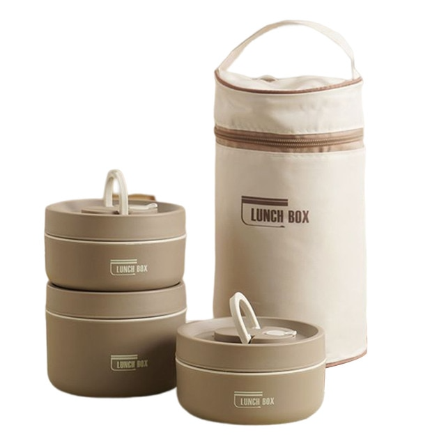 Thermos lunchbox RVS 420ml 620ml voor warme maaltijden onderweg geïsoleerd lekvrij lunchpot voedselcontainer | Sulvida