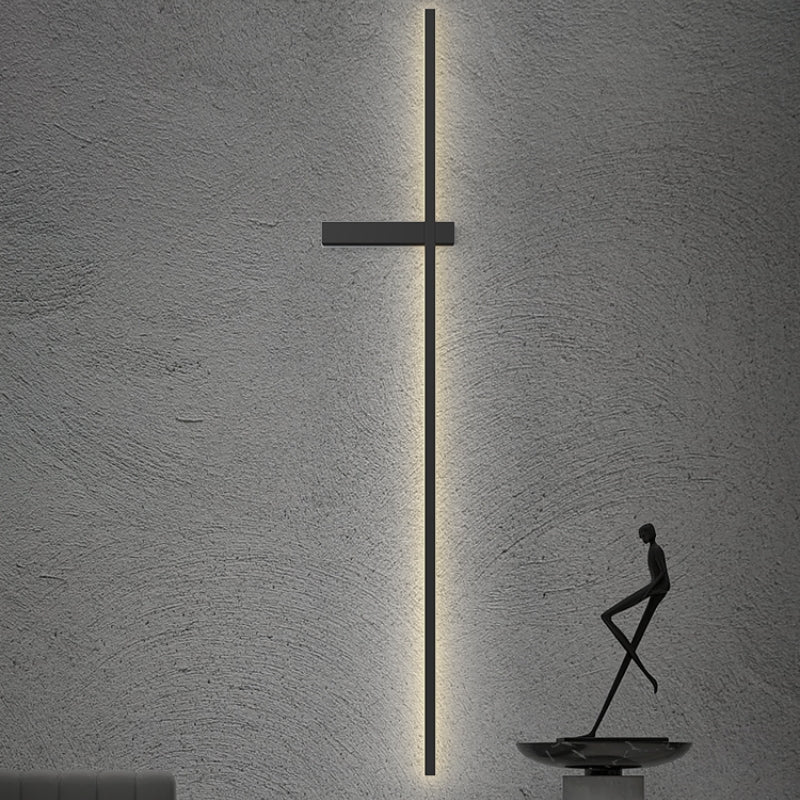 Lineaire Wandlamp Metaal Acryl Kleurrijk Modern Design Woonkamer Eetkamer Sfeervol Interieur Verlichting | Sulvida