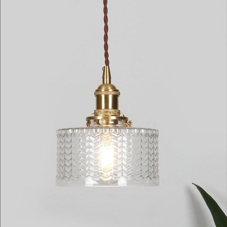 Glazen hanglamp met messing en glas rond design eenlichtpunt woonkamer eetkamer sfeervol tijdloos interieur | Sulvida