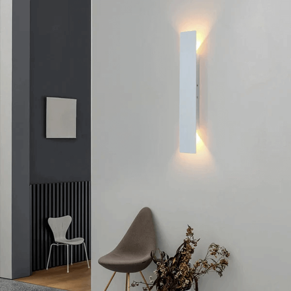 Aluminium LED-Wandlamp Waterdicht IP65 Zwart Wit Buiten Binnen Elegant Design Energiezuinig Sfeervol | Sulvida