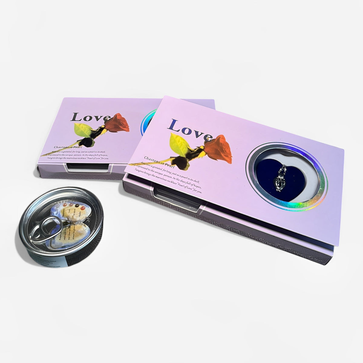 Verse oester met natuurlijke parel en 18K vergulde ketting geschenkset Thema oesterkit parelontdekking | Sulvida