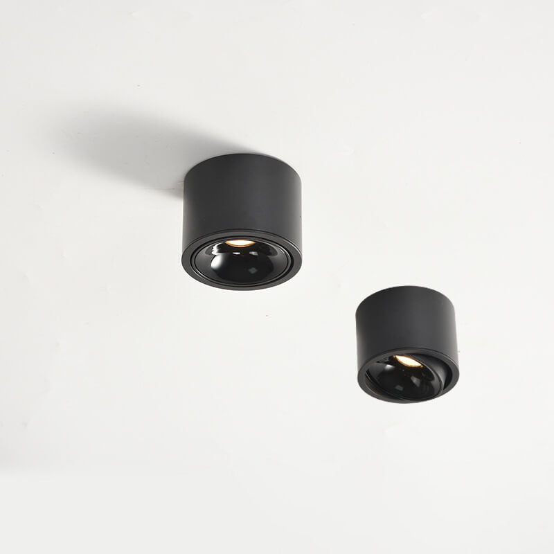 Instelbare plafondspot aluminium rond LED inbouwlamp woonkamer wit zwart wandspot modern plafondverlichting | Sulvida