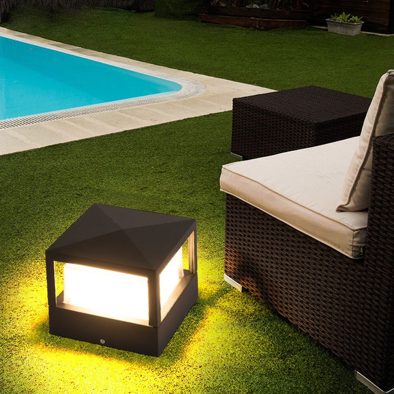 Buiten grondspot aluminium cilindervorm LED IP65 instelbaar waterdicht tuin verlichting terras paden | Sulvida