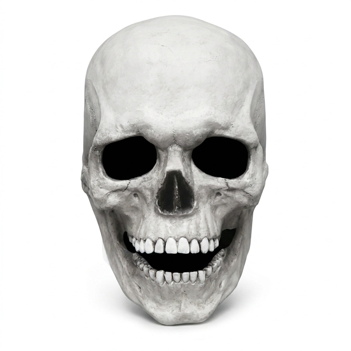 Bewegende Kaak Schedel Masker Volhoofd Latex Halloween Verkleedmasker Anatomisch Realistisch Horror Feest | Sulvida