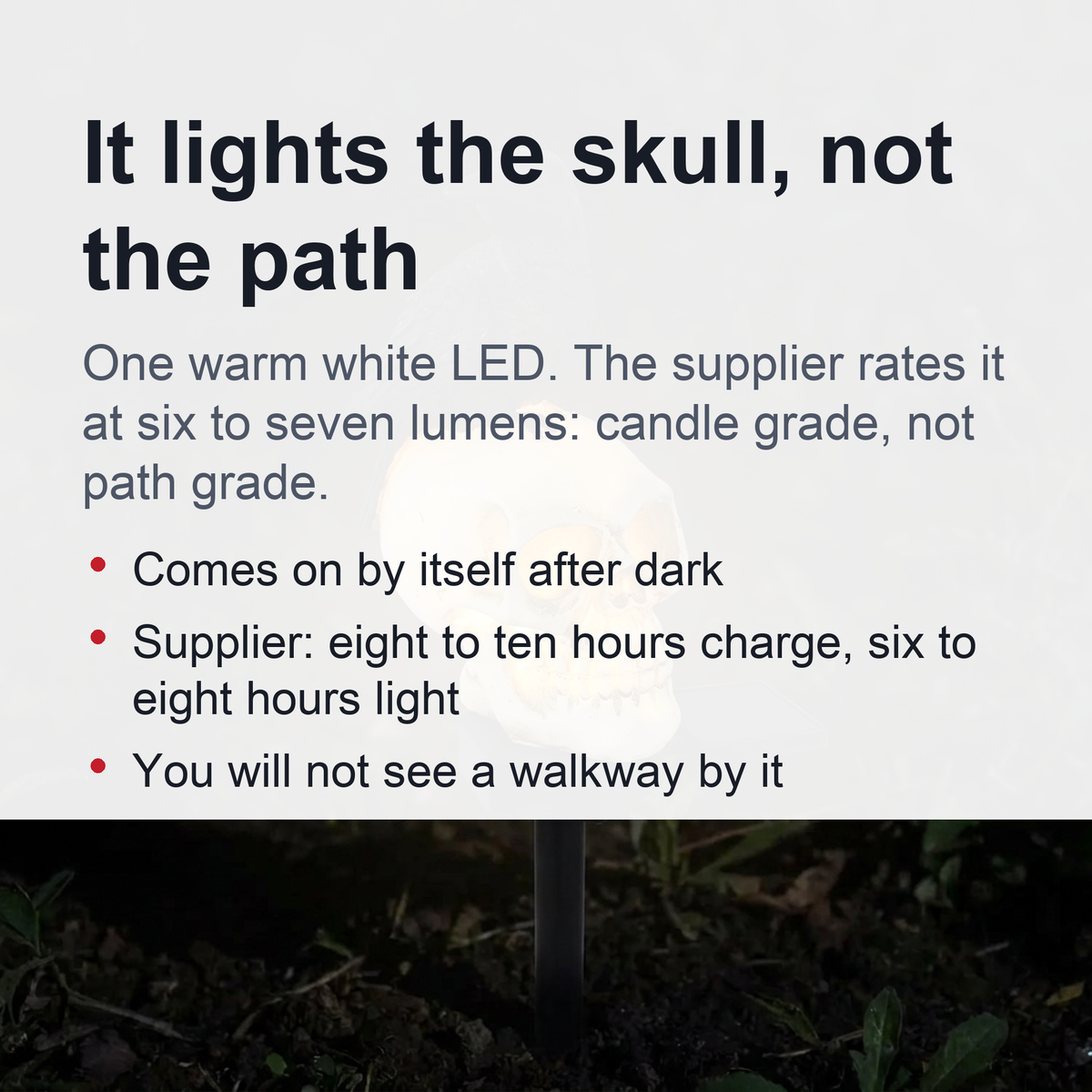 Solar Doodshoofd Tuinverlichting met Raaf Zwart Wit Halloween Decoratie Padverlichting LED Tuin Sfeer | Sulvida
