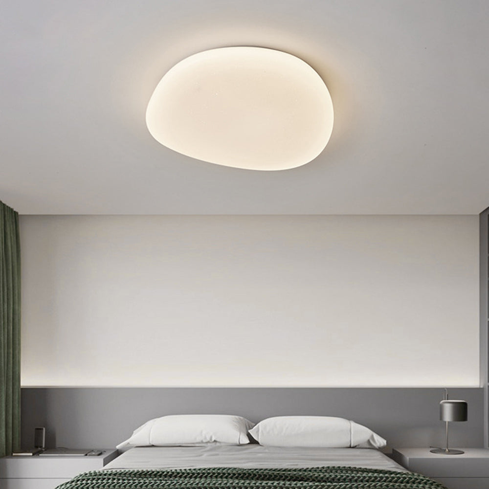 LED Plafondlamp Organische Vorm Metaal PE Dimbaar 3 Kleurtemperaturen Modern Design Woonkamer Slaapkamer Eetkamer | Sulvida