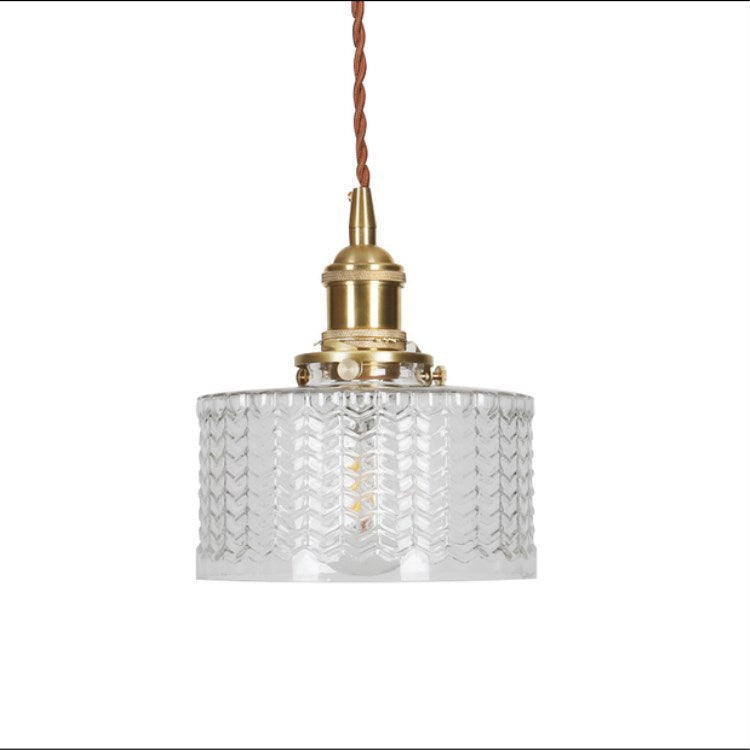 Glazen hanglamp met messing en glas rond design eenlichtpunt woonkamer eetkamer sfeervol tijdloos interieur | Sulvida
