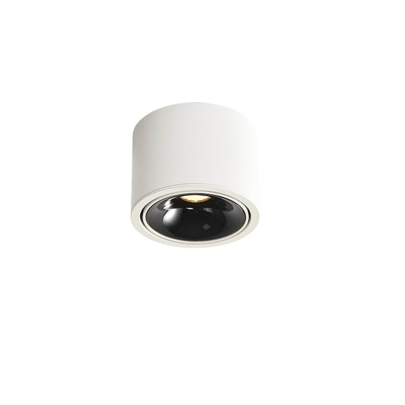 Instelbare plafondspot aluminium rond LED inbouwlamp woonkamer wit zwart wandspot modern plafondverlichting | Sulvida