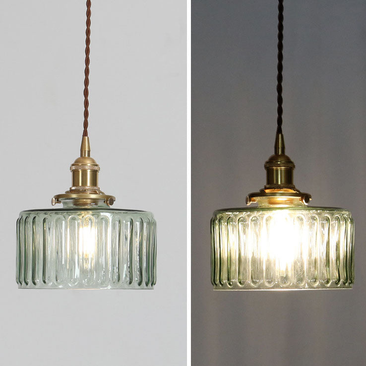 Glazen hanglamp met messing en glas rond design eenlichtpunt woonkamer eetkamer sfeervol tijdloos interieur | Sulvida