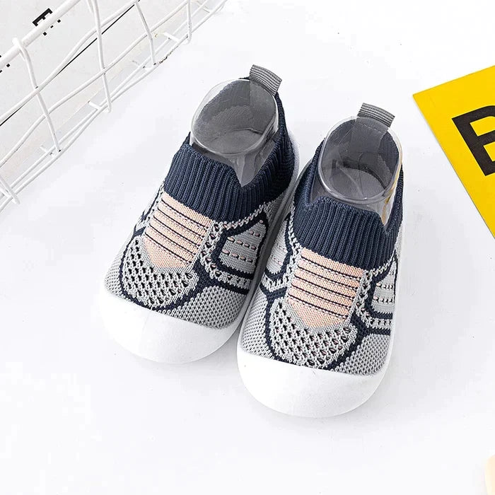 Antislip babyslofjes met zachte zool babyschoentjes sokjes loopsteun grip voor baby's peuters 6-36 maanden | Sulvida