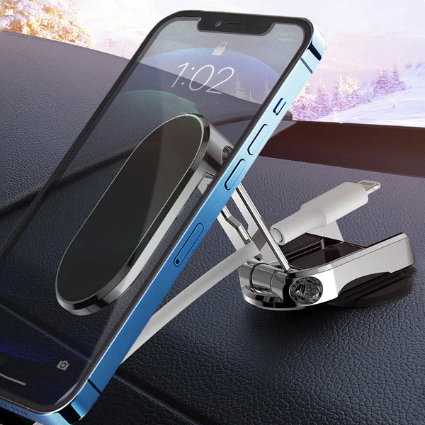 Magnetische Telefoonhouder Auto Dashboard Ventilatierooster 360° Draaibaar Universeel Compatibel Veilig | Sulvida