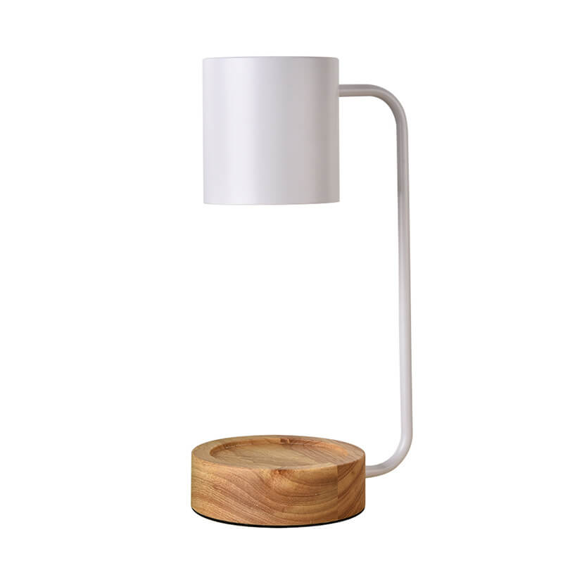 Kaarsenwarmer Lamp Hout met Dimfunctie Elektrisch Verwarmd Geurverspreiding Vlamvrij Sfeerverlichting 17×33cm | Sulvida