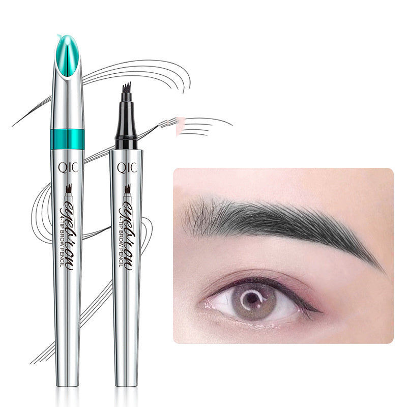 Wenkbrauwpotlood 3D Precisie Natuurlijke Haartjes Zwart Bruin Grijs Langdurig Make-up Uitwisbaar Tool | Sulvida