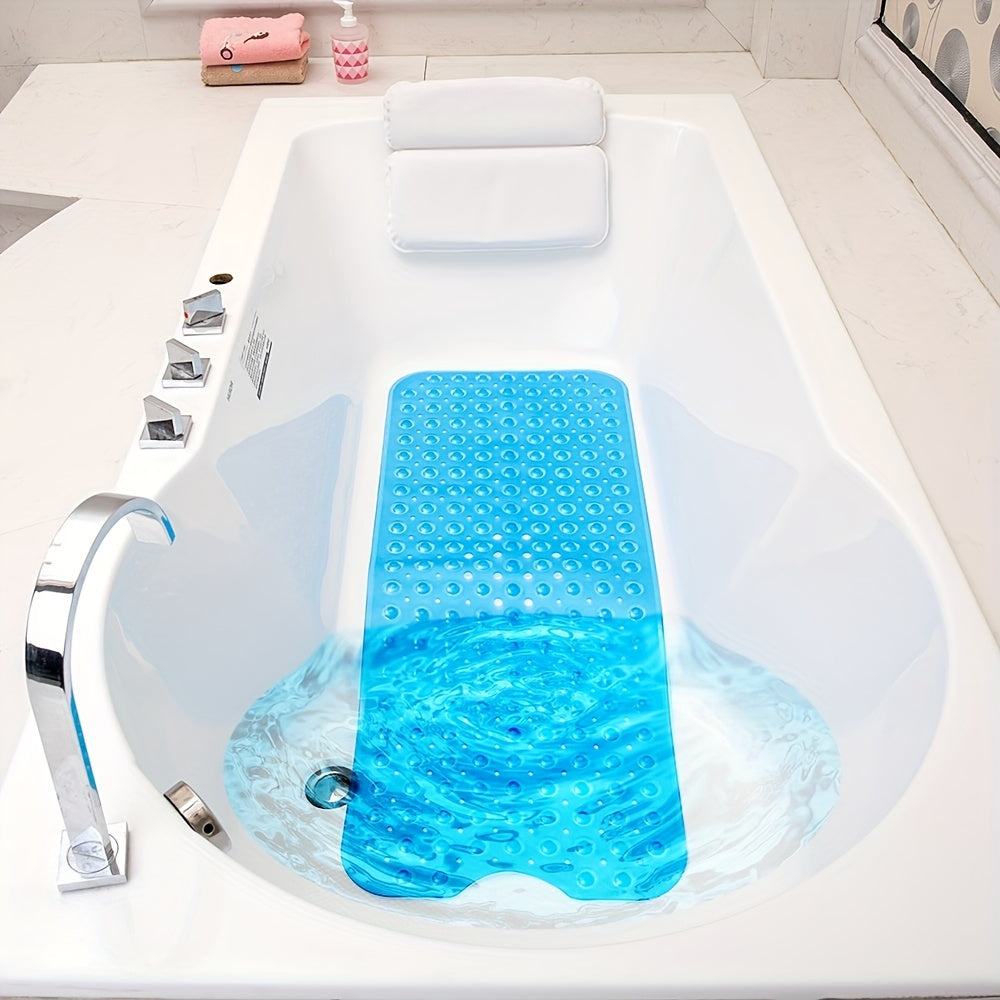 Badmat Antislip Extra Lang 101×40 cm met Zuignappen voor Bad en Douche Veilig Hygiënisch Badkameraccessoire | Sulvida