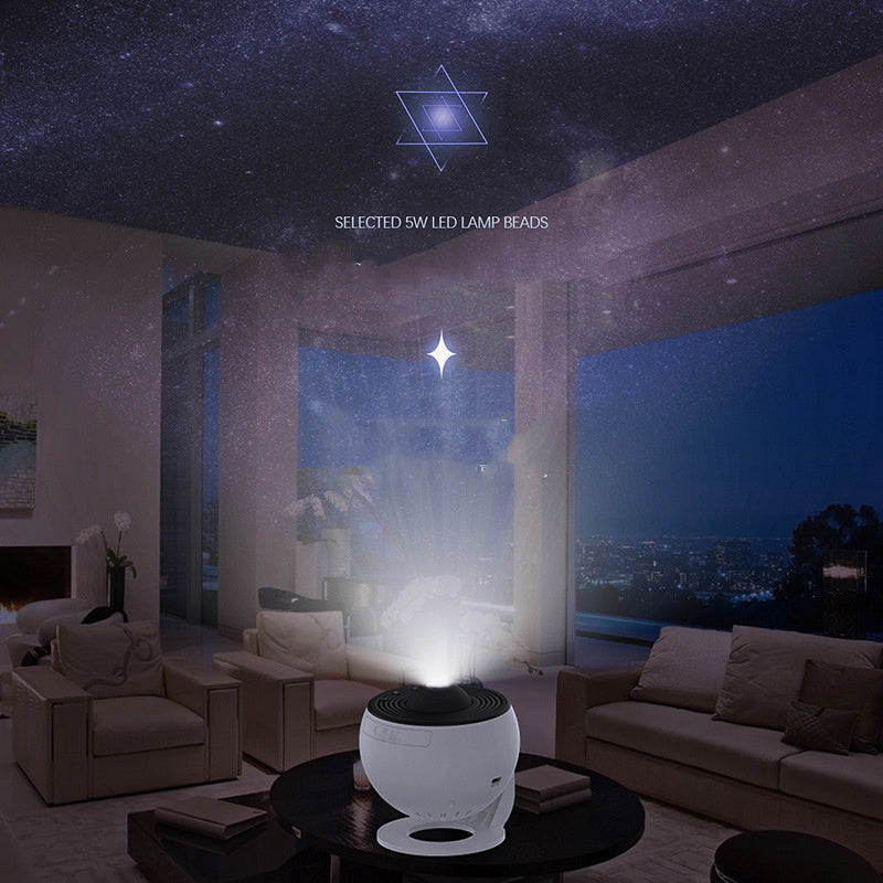 Sterrenprojector Galaxy Projector met 13 Verwisselbare Discs – Verwisselbare Projectiebol voor Kamer Sfeerverlichting Slaapkamer Universum Planetarium Hemel | Sulvida
