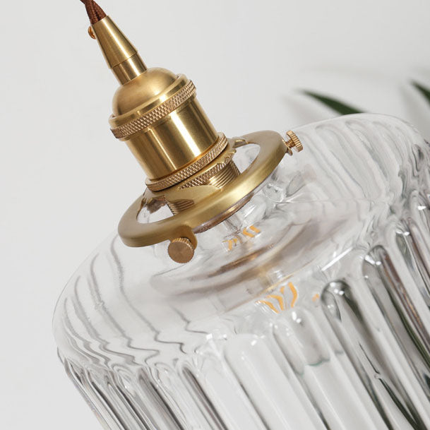 Glazen hanglamp met messing en glas rond design eenlichtpunt woonkamer eetkamer sfeervol tijdloos interieur | Sulvida