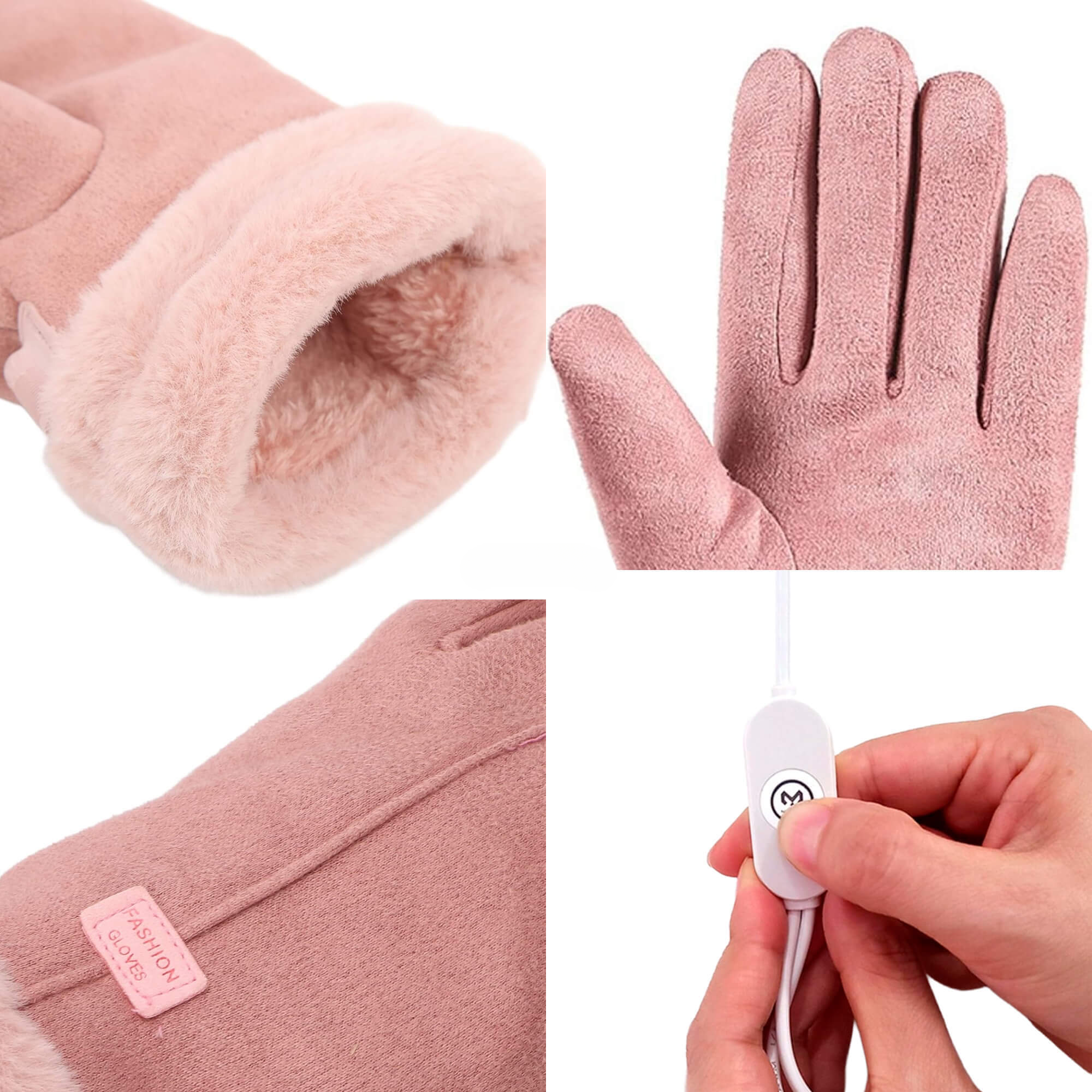 Verwarmde Handschoenen met Touchscreen en USB-Oplaadbaar – Waterdichte Winterhandschoenen voor Dames | Sulvida