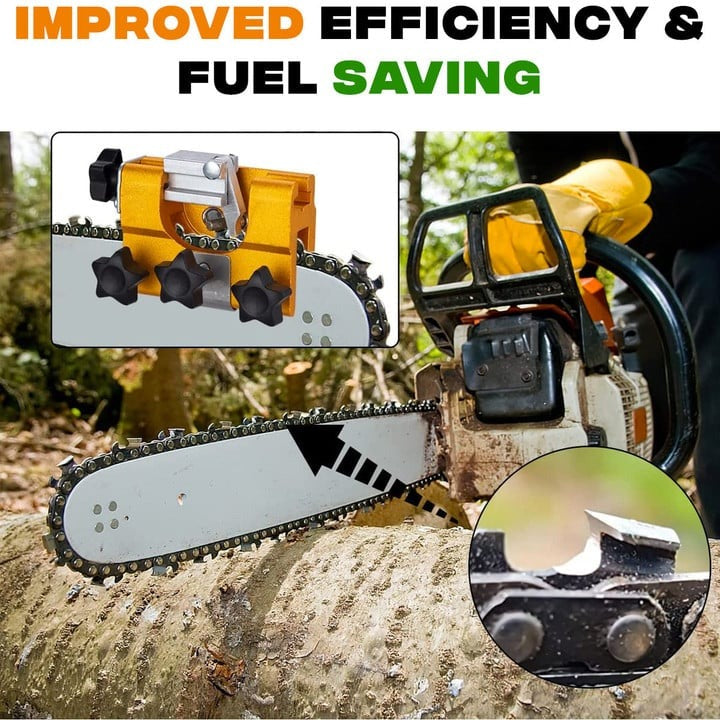 Handmatige kettingzaagslijper met 30° slijphoek voor 15-56 cm kettingzagen precisie slijpen gereedschap | Sulvida